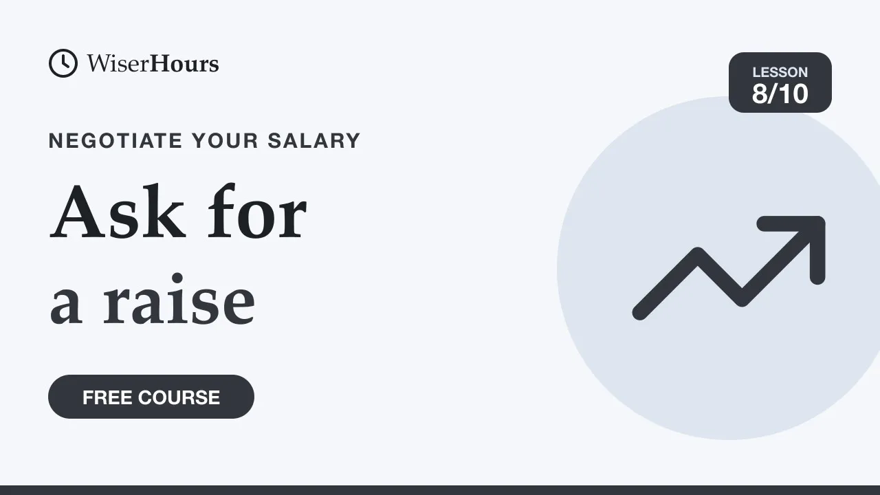 Cover picture for lesson 8: Asking for a Raise in Your Current Job