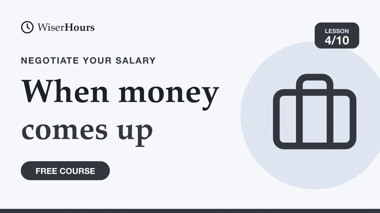 Cover picture for lesson 4: How to Answer 'What Are Your Salary Expectations?'