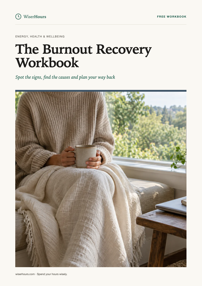 Cover of The Burnout Recovery Workbook