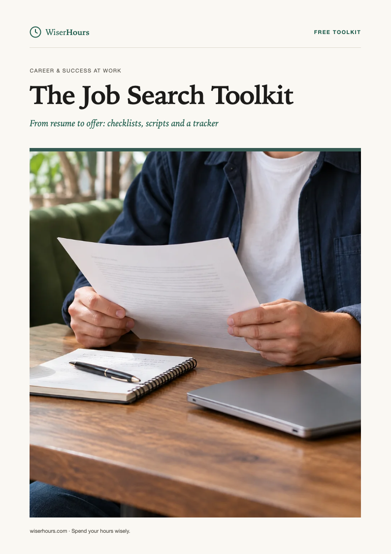 Cover of The Job Search Toolkit