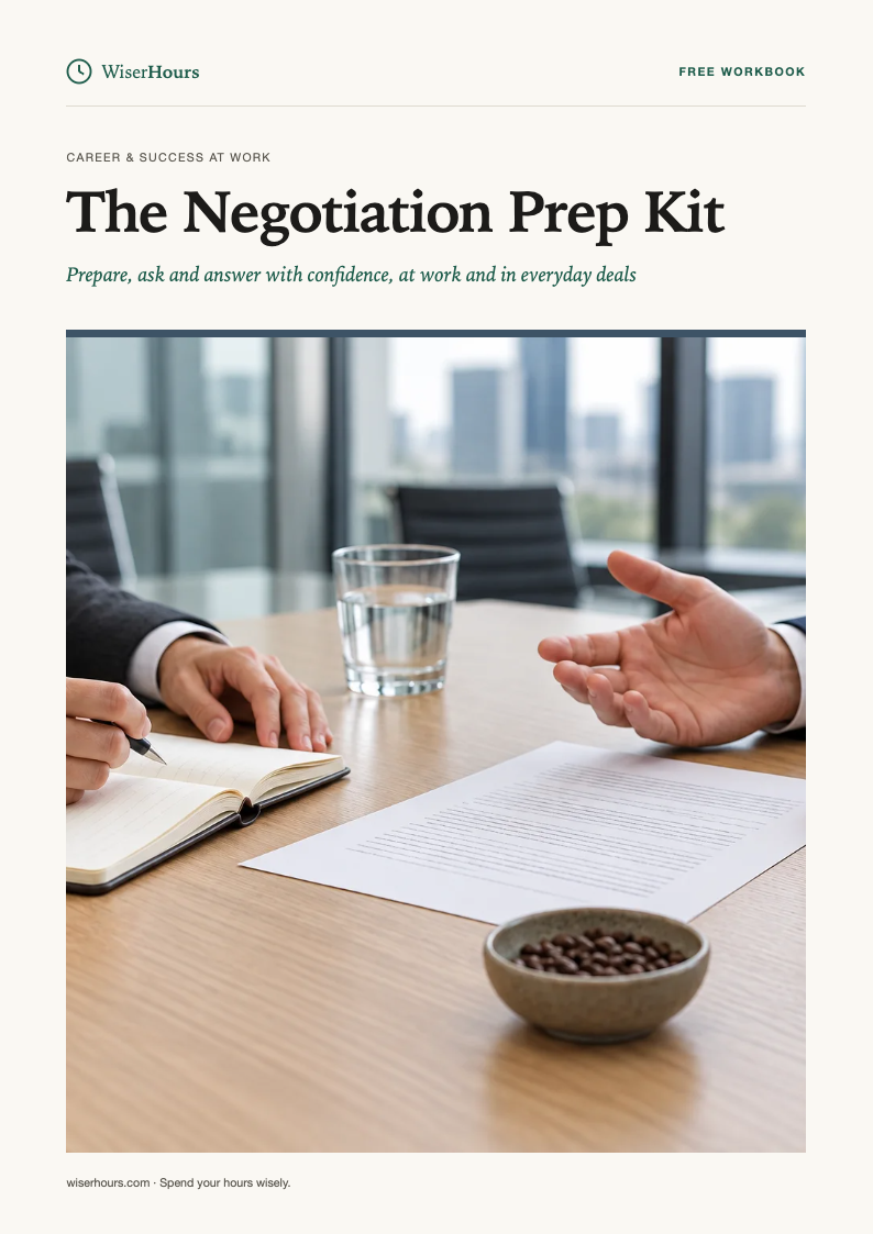 Cover of The Negotiation Prep Kit