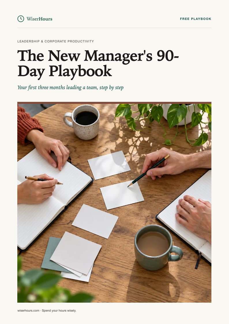 Cover of The New Manager's 90-Day Playbook